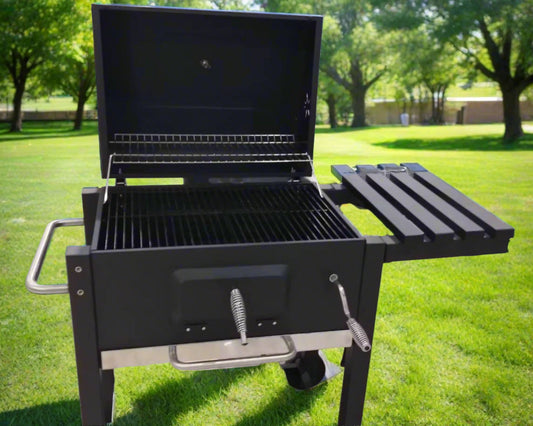 Premium Outdoor Charcoal Grill with Adjustable Heat Control